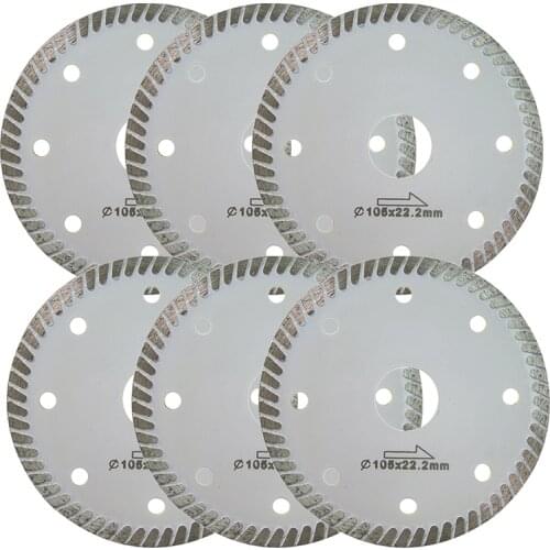 6 PCS/lot 115mm ultra thin 1.2mm thick cutting disc ,ceramic tile cutting disc, 4.5inch thin diamond saw blade. FREE SHIPPING