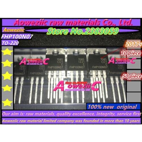 Aoweziic 2017+ 100% new original FHP100N07 100N07 TO-220 MOS FET 100A 70V