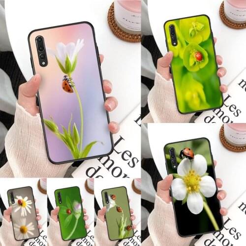 Yinuoda ladybug daisy Phone Case For Huawei Mate 30 Pro P20 P30 P40 pro lite Y7 Y6 2019 case for Honor 8X 8A 10 20lite 10i