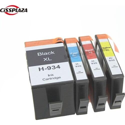 CISSPLAZA High Yield compatible FOR hp934 935 Ink Cartridge OfficeJet Pro 6220 6820 6230 6830 e-All-in-One 6812 6815 6835