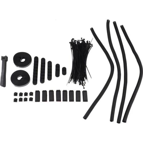 Multi-Hole Combination Set Desktop Line Card Data Cable Hub Storage Cable Management Device Winding Cable Fixing Device