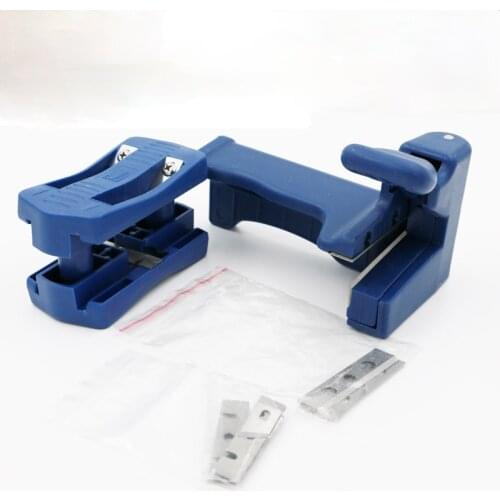 Edge Trimmer Wood Side Banding Cutter Machine Double Edge Trimmer Manual Tail Trimming Woodworking Tool Carpenter Hardware