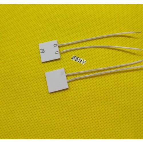 MCH Alumina High Temperature Ceramic Heating Sheet Ceramic Heating Sheet 15*15*1.2MM 5v12V24V36V48V