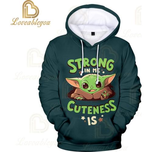 Fashion Childrens Baby Mandalore Baby Hoodie Cute Young Cool Boys Girls Casual Tops Mandalore Baby Baby Yoda Sweatshirt