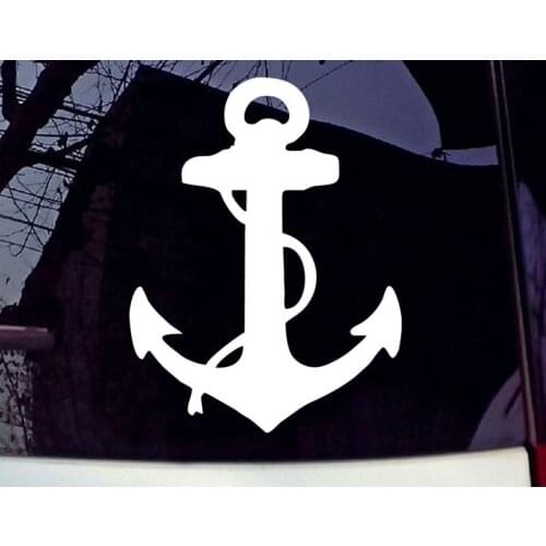 Nautical Anchor Wall Stickers Car Styling Sticker Small Computer Decals Window Decor DIY Removable Wallpaper