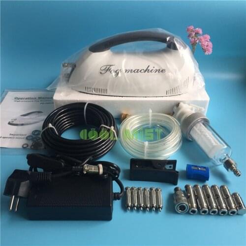 6pcs Fog Nozzles 40bar High Pressure Mini Pump Misting Cooling System for Aeroponice and Outdoor Cooling Fine Mist Sprayers M069