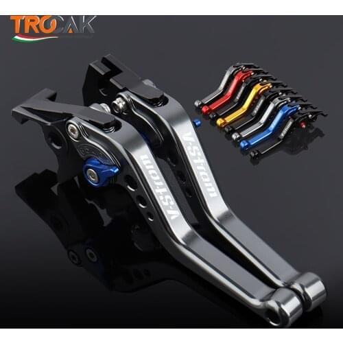 NEW For SUZUKI V-Strom 650 DL650 Vstrom 650 2004-2010 2009 2008 Short Motorcycle Accessories CNC Adjustable Brake Clutch Levers