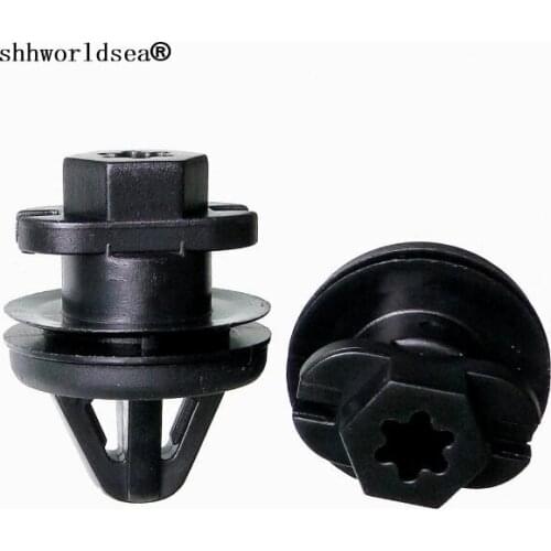 Shhworldsea auto clip and fasteners Door Trim Panel Retainer for VW#3AA-868-243-A