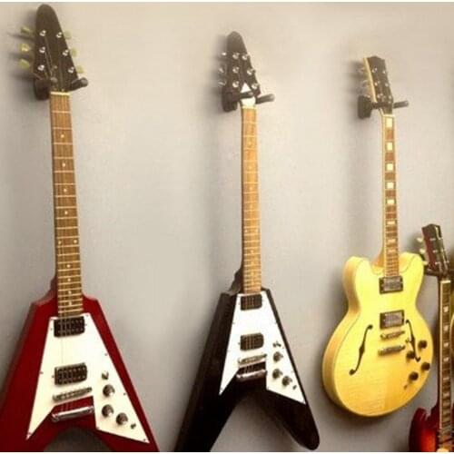 Guitar Hanger Stand Holder Wall Mount Display Rack Foam Coated Adjustable Hanger for Acoustic Electric Guitar Universal Hot Sale