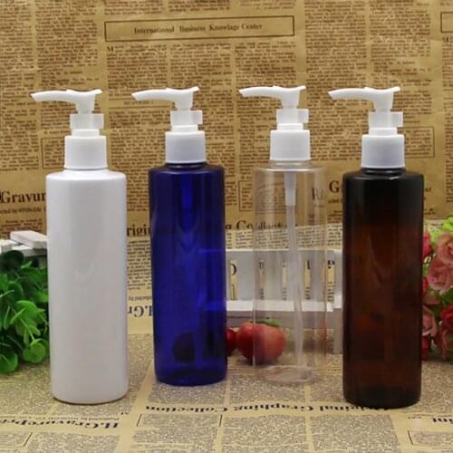 1Pc 250ml Refillable Bottles Spray Bottle Fine Mist Refill Bottle Pressable Pump Bottle Foam Pump Bottles Cosmetic Containers