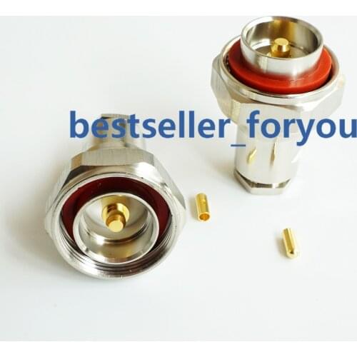 7/16 DIN Male Plug L29 Male Center Clamp For RG8 RG165 7D-FB LMR400 Calbe RF Staight Connector