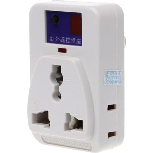 AC Power Energy Saving IR Infrared Wireless Remote Control Outlet Switch Socket