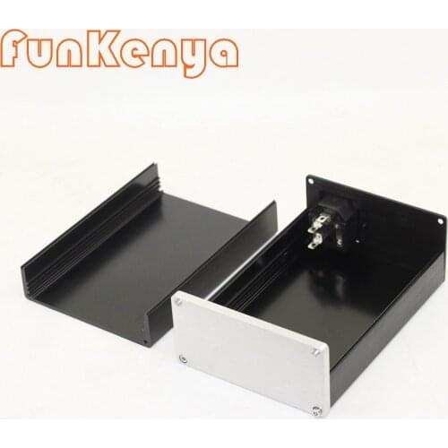 W92 H47 D158 All Aluminum Case 0905 For Small Split Power Supply And Ear Amplifier PSU Box DAC Decoding Enclosure