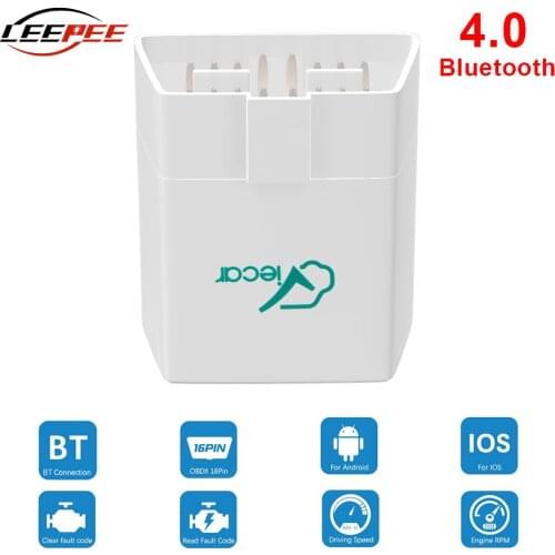 Original Viecar Car Code Reader ELM327 OBD2 OBDII Scanner Auto Diagnostic Tools Wireless Bluetooth 4.0 For iOS Android Windows