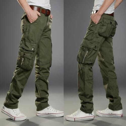 Tactical Pants Men Army Cargo Joggers Pantalon Homme Hip Hop Military Pantaloni Uomo Work Clothes Streetwear Clothes For Men