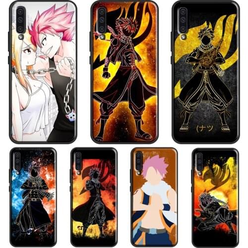 Natsu Dragneel Fairy Tail Case For Samsung A52 A12 A32 A72 A21S A20e A21S A31 A51 A71 A10 A02S A50 A70 Back Cover