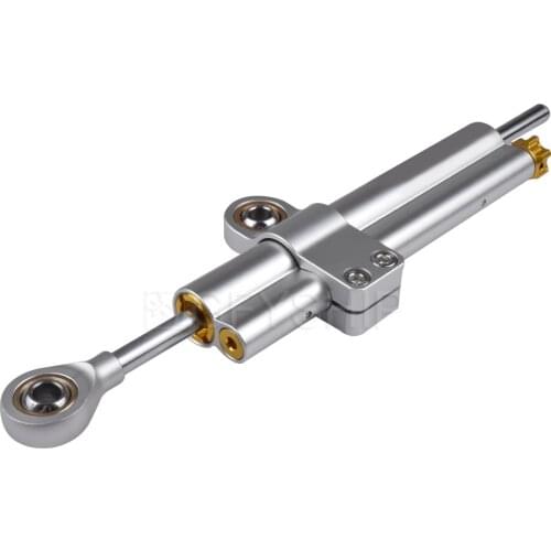 Motorcycle Steering Damper Universal Adjustable Steering Damper Ohlin Logo Stabilizer For Yamaha R6 MT09 FZ1 FZ8 Z750 Z900 Z1000