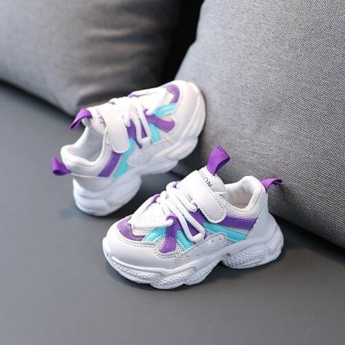 Childrens Sports Shoes for Boys New Girls Mesh Breathable Running Casual Lightweight Childrens Sports Shoes Elementary School