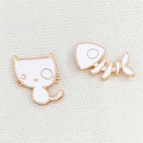 K2nightFee White Brooches For Clothes