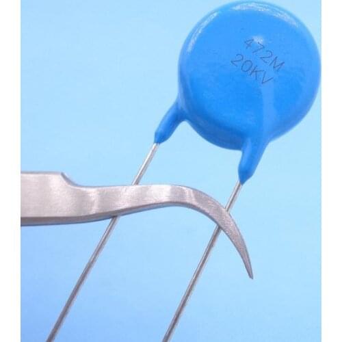 Free shipping CT81 high voltage ceramic capacitors 20KV472M 4700PF 0.0047UF Y5U ,diameter 24MM thick 8MM 10pcs/lot