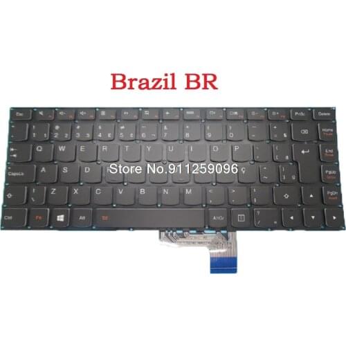 Laptop Keyboard For Lenovo Yoga 2 13 YOGA 3 14 U31-70 500S-13ISK Thailand TI Brazil BR Hungary HU HG Czech CZ Nordic NE Backlit