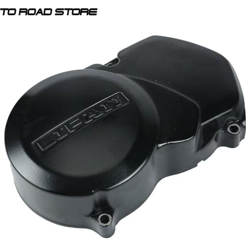 Motorcycle Magnetor Stator Cover Front Sprocket Cover For lifan 50 70 90 110 125 140 150cc Horizontal Kick Starter Engines Parts