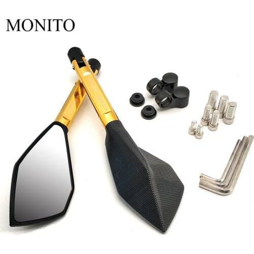 CNC Motorcycle Accessories Rearview Side Mirror Moto Blind Spot Mirror For YAMAHA tdm 900 850 mt125 mt03 mt01 mt 125 03 01 xt660