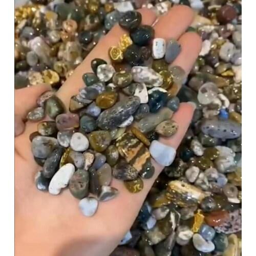 Natural Ocean jasper gravel stone gemstone breakstone for decoration