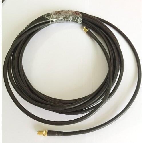 ALLISHOP 2m RG58 50-3 RP SMA male to SMA female plug to jack RF connector cable for wifi Antenna routor cable 2016 newest