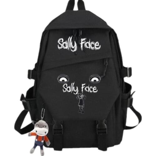 New fashion Sally Face Schoolbag Printed Backpack high-quality Bookbag Bagpack Student Schoolbag Mens And Womens travel bag
