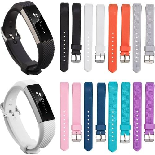 New Soft Silicone Replacement Watch Band Wrist Strap For Fitbit Alta / Alta HR / Ace Kids Smart Bracelet Adjustable Colorful