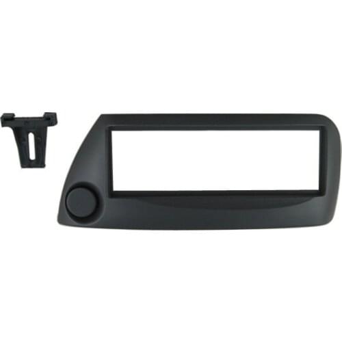 Single Din Facia for Ford Ka 1996-2008 (Right Wheel)(Black) Radio DVD Stereo CD Panel Dash Kit Trim Fascia Face Plate Frame
