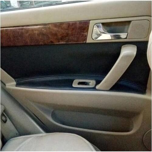 Microfiber Front /Rear Door Panel Armrest Leather Cover Protective Trim For Buick Excelle 2004-2005 For chevrolet optra lacetti
