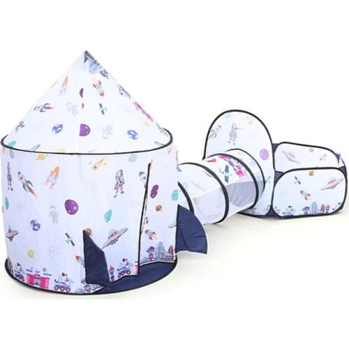 Portable Baby Playground Playpen for Children Large Kids Tent Ball Pool Bebe Balls Pit with Tunnel Baby Park Camping Dry Pool