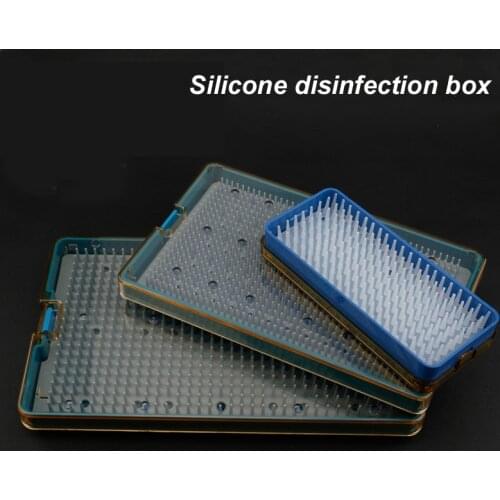 Shiqiang silicone disinfection box ophthalmic microsurgery surgery high temperature autoclave imported silicone pad