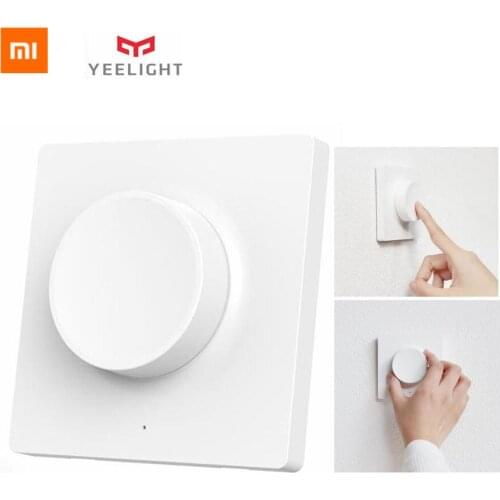 Xiaomi Mijia Yeelight Smart Dimmer Switch Intelligent adjustment wall wireless switch for yeelight ceiling light LED chandelier
