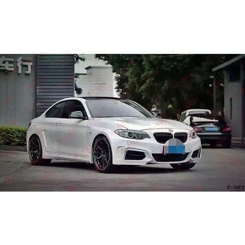 2015-2018 Z-ART wide body kit for 2 series wide body kit for F22 F23 wide fender flares for F22 retrofit body kit