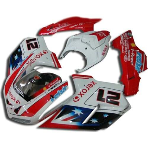 ABS Fairing kit for DUCATI 1098 1198 848 2007 2011 Red white blue ducati 1098 1198 848 07 08 09 10 11 Fairings Set+7gifts DB10
