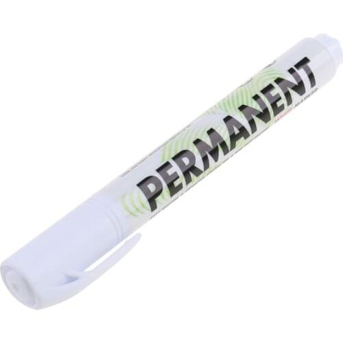 White Marker Pen Paint Oil Car Tire Marker Pen Waterproof Paint Graffiti Pen