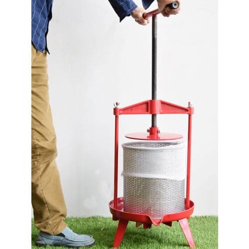 304 stainless steel filter barrel press / manual honey press / honey screw press / oil residue distillers grains