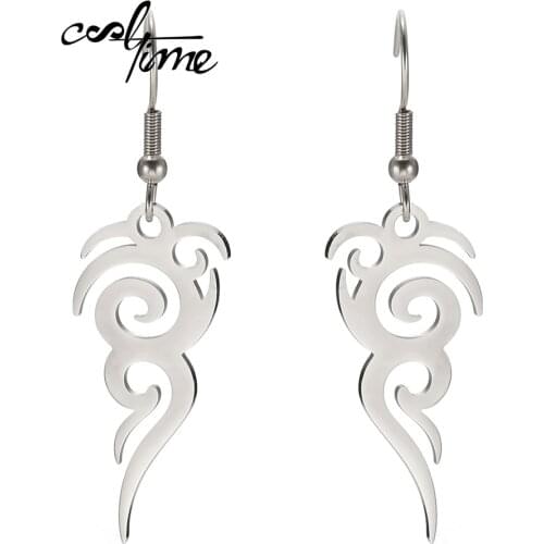 COOLTIME Personality Easter Portrait Tribal Stainless Steel Earrings Girlfriend Mom Gift Joyeria De Acero Inoxidable Jewelry