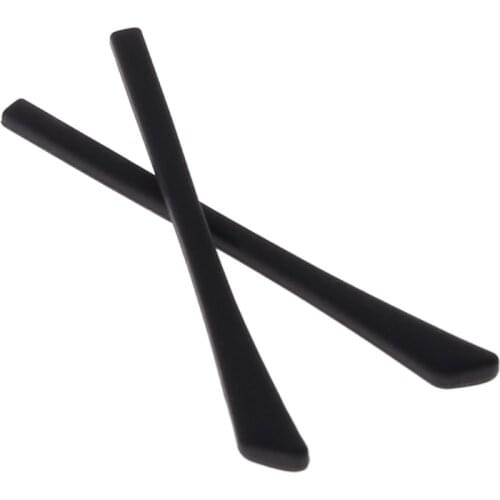 Soft Silicone Anti Slip Eyeglasses Glasses Temple Tips Accessories Square Hole 2XPC