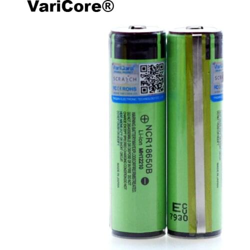 New Original Protected 18650 NCR18650B Rechargeable Li-ion battery 3.7V With PCB 3400mAh For Flashlight batteries use