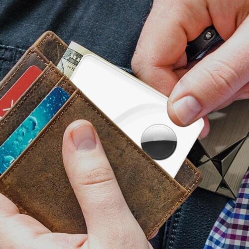 Shockproof Anti Scratch High Quality Silicone Case For AirTag Wallet Card Protective Case Fall Protective Shell Cover For AirTag