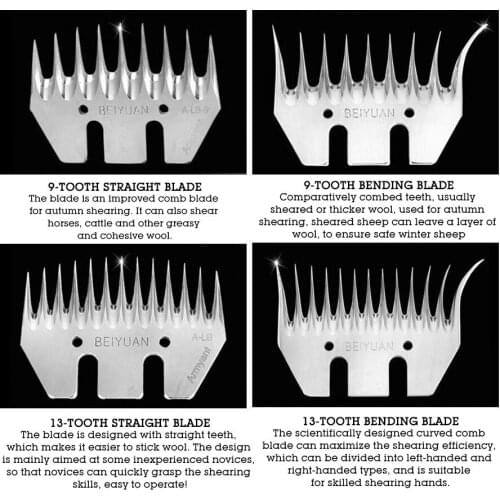 Factory direct sales of Hilda electric wool shears, special blades for wool clippers, shearing machine blades