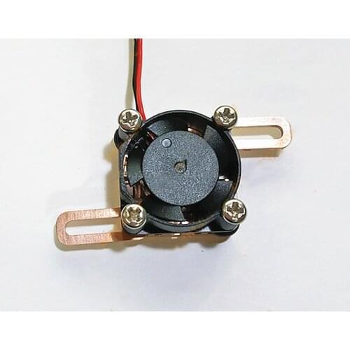 Pure copper Broken trough South Bridge North Bridge Routing chip Fixation with holes Fan cooling Heat sink radiator 25*25*4mm