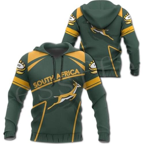 Tessffel NewFashion County Animal South Africa Flag Springbok Harajuku Tracksuit 3DPrint Men/Women Sweatshirts Casual Hoodies 23