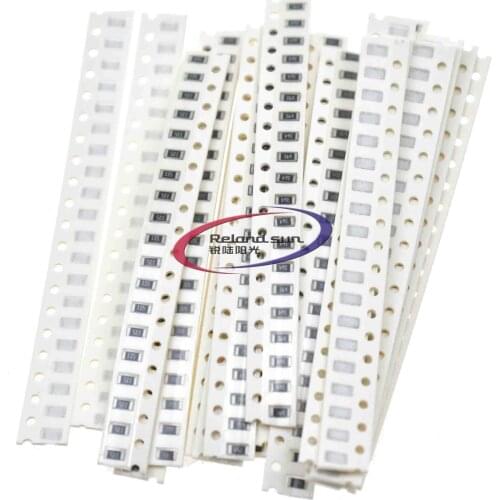 1206 SMD resistor package 240K-5.1M 5% a total of 21 kinds of each of the 20