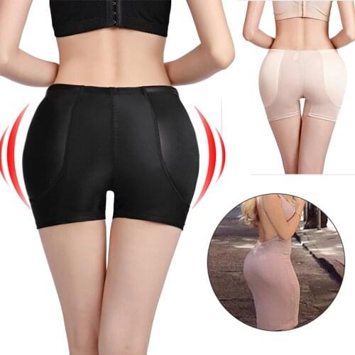 NEMOLEMON Women Padded Panties Butt Lifter Body shaper Women Underwear Body Shaper Hip Enhancer Sexy Seamless Hipbone Panties