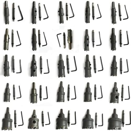 1pcs 15~45mm Carbide Tip Tool Stainless Steel HSS Drill Bit Metal Cutter Hole Saw